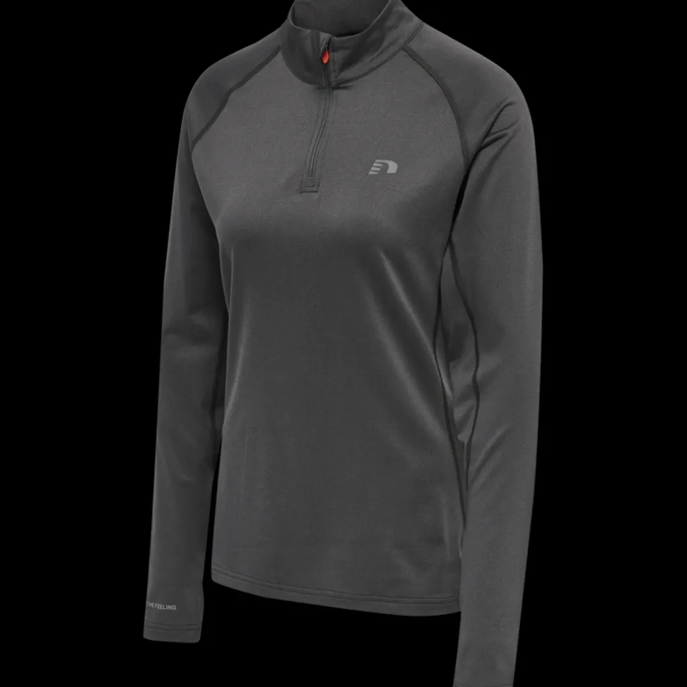 WOMEN 1/2 ZIP L/S