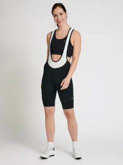 WOMENS CORE BIKE PANEL BIB SHORTS